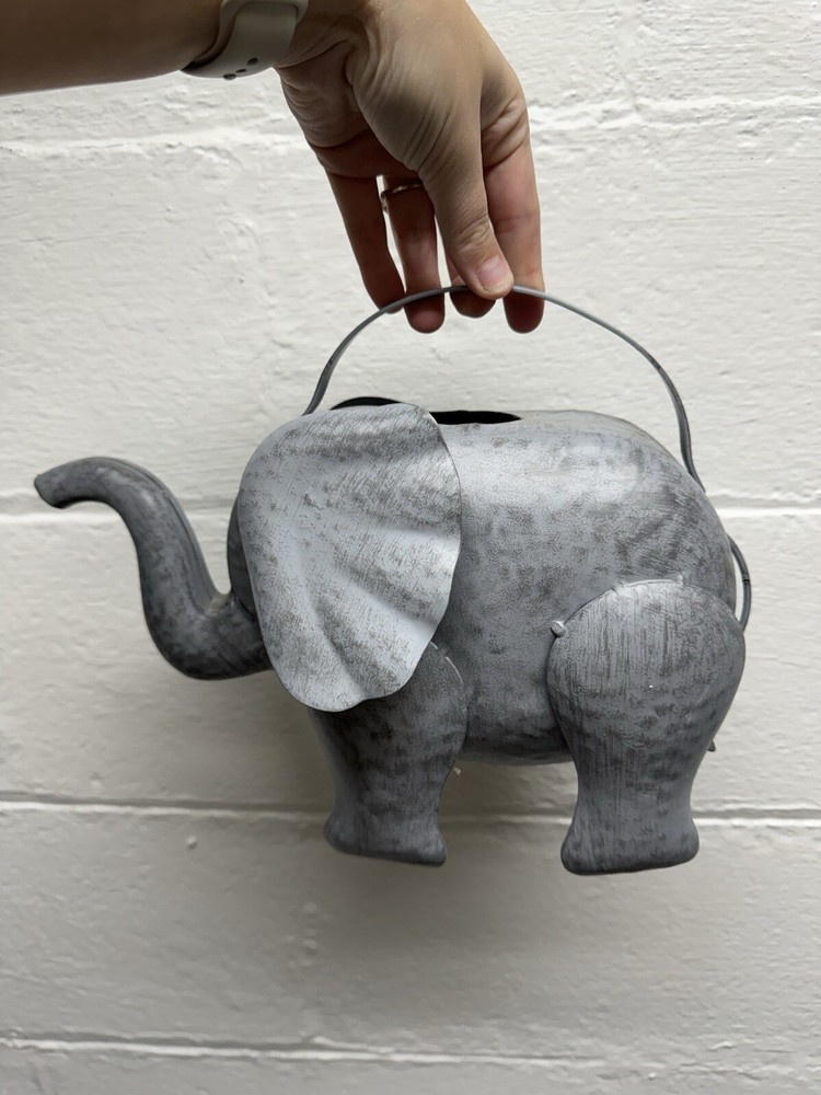 Vintage Metal Elephant Watering Can
