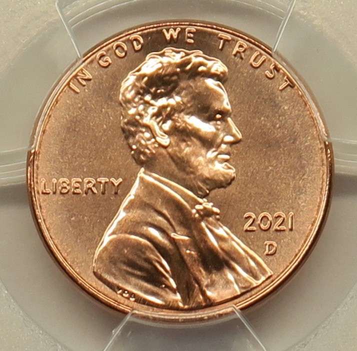 2021 D Lincoln Shield Cent PCGS MS66RD, Free Shipping
