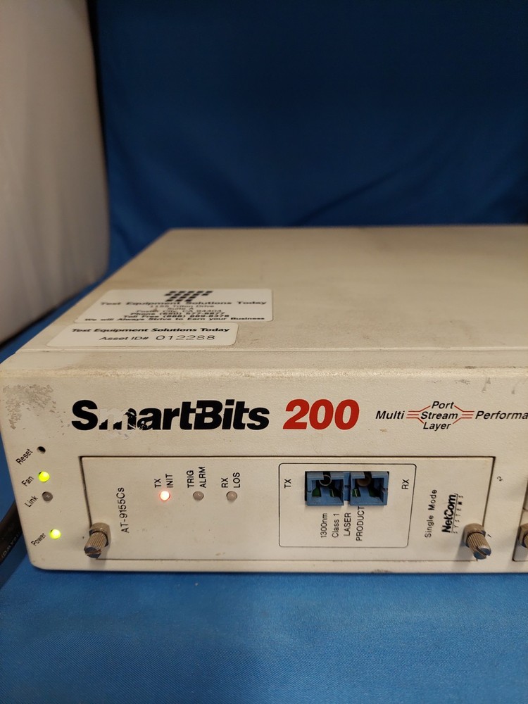 NetCom SmartBits 200 Performance Analysis System w/AT-9155Cs & ML-7710 Modules