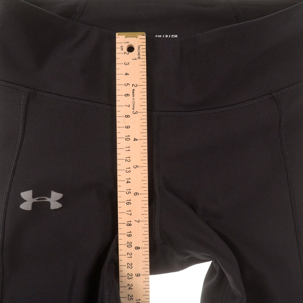 Under Armour Heatgear Compression Pants Womens Small Black Pull On