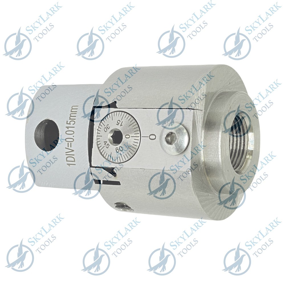 PRECISION ADJUSTABLE BORING HEAD 1.5'' WITH MT2 Shank