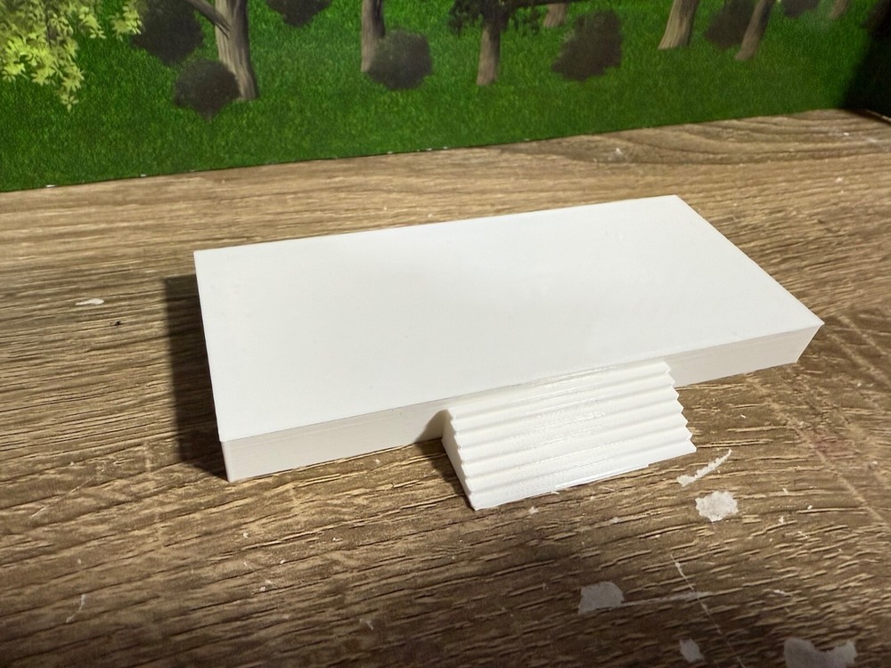 HO Scale Raised Platform and Steps for Model Train Layouts and Scale Models
