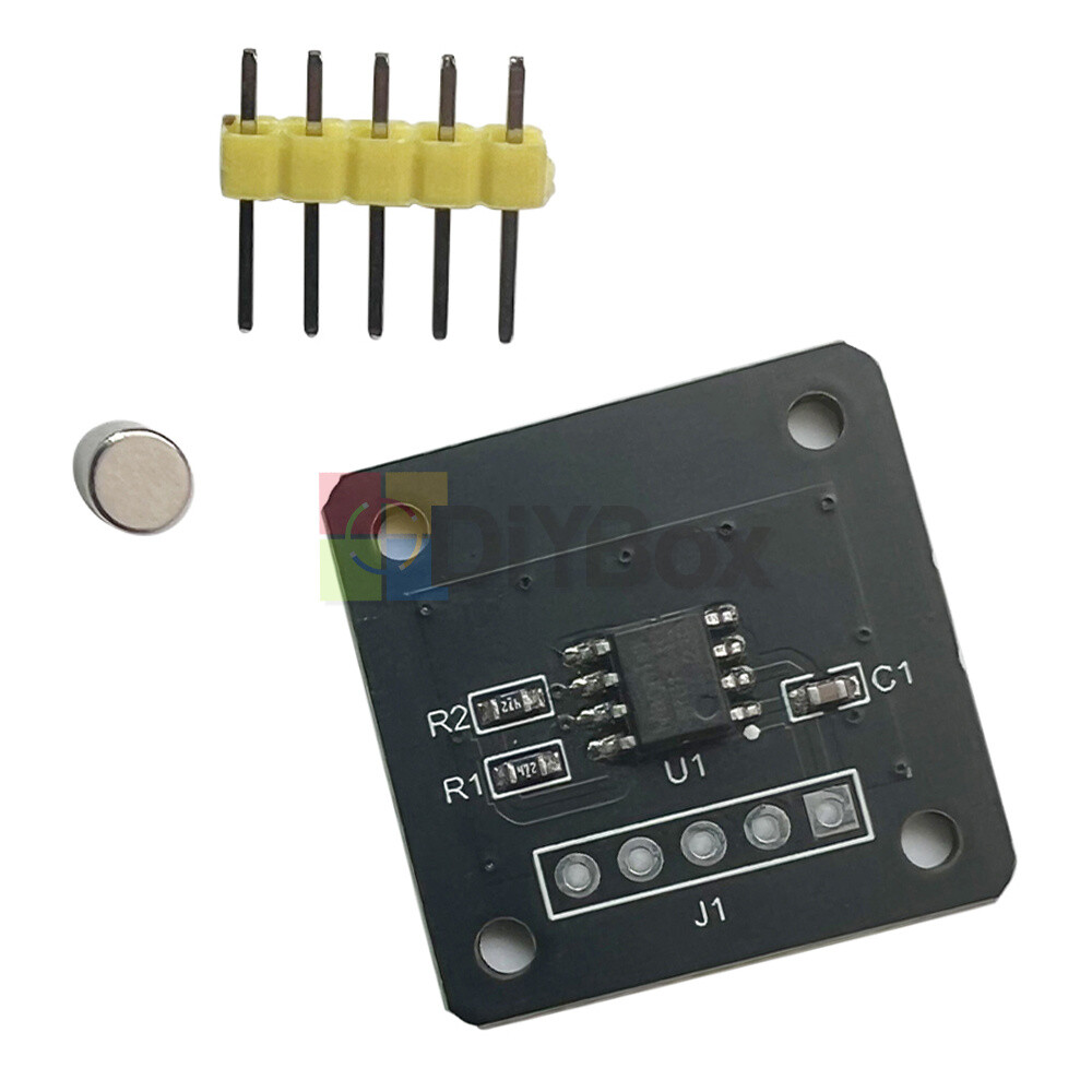 MT6701 Magnetic Encoder Magnetic Induction Angle Sensor Module replace AS5600