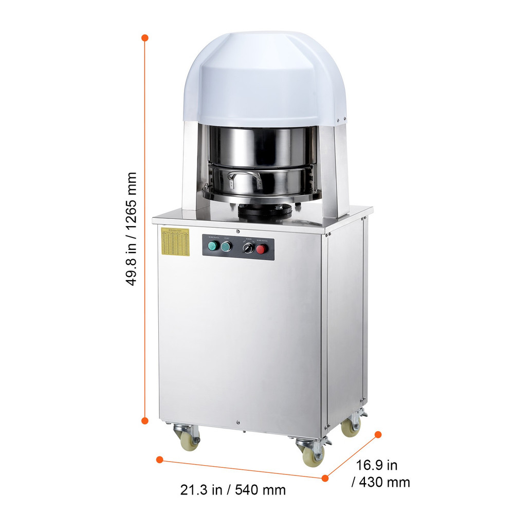 Electric Dough Divider 20PCS Automatic Dough Cutter Bread Maker for Bakery