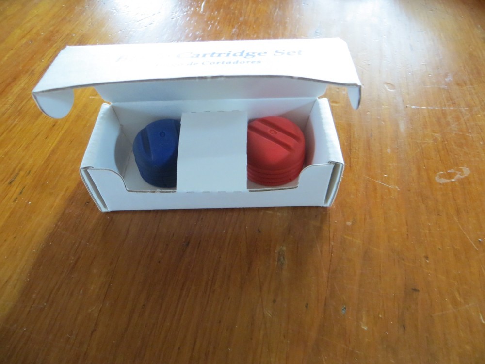 Creative Memories Custom Cutting System Blade Cartridges Blue 2 Pack