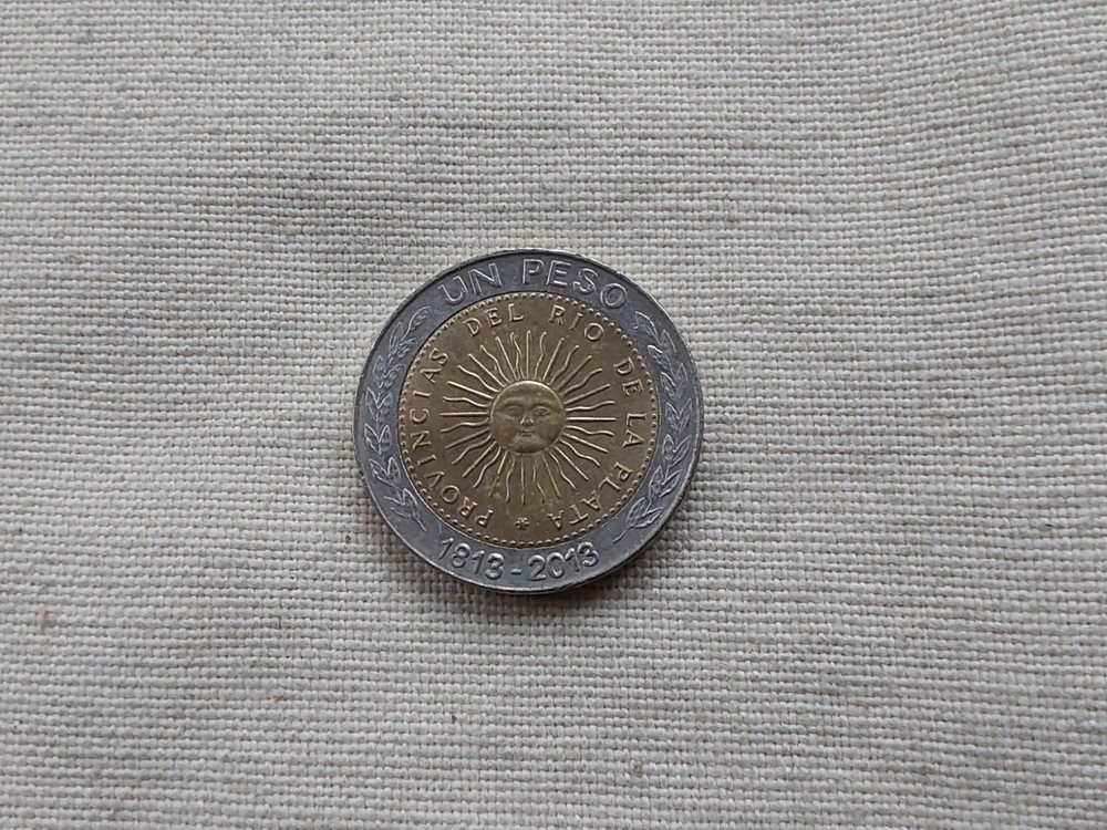 Argentina One Peso 2013