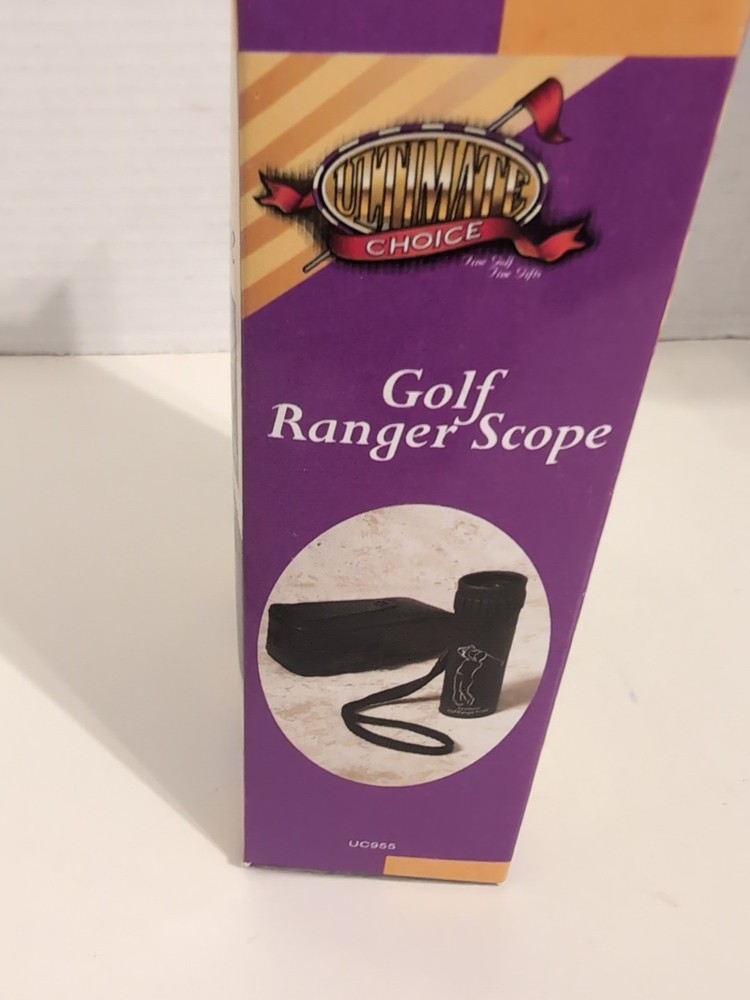 Ultimate Choice Golf Range Scope & Case NEW In Box