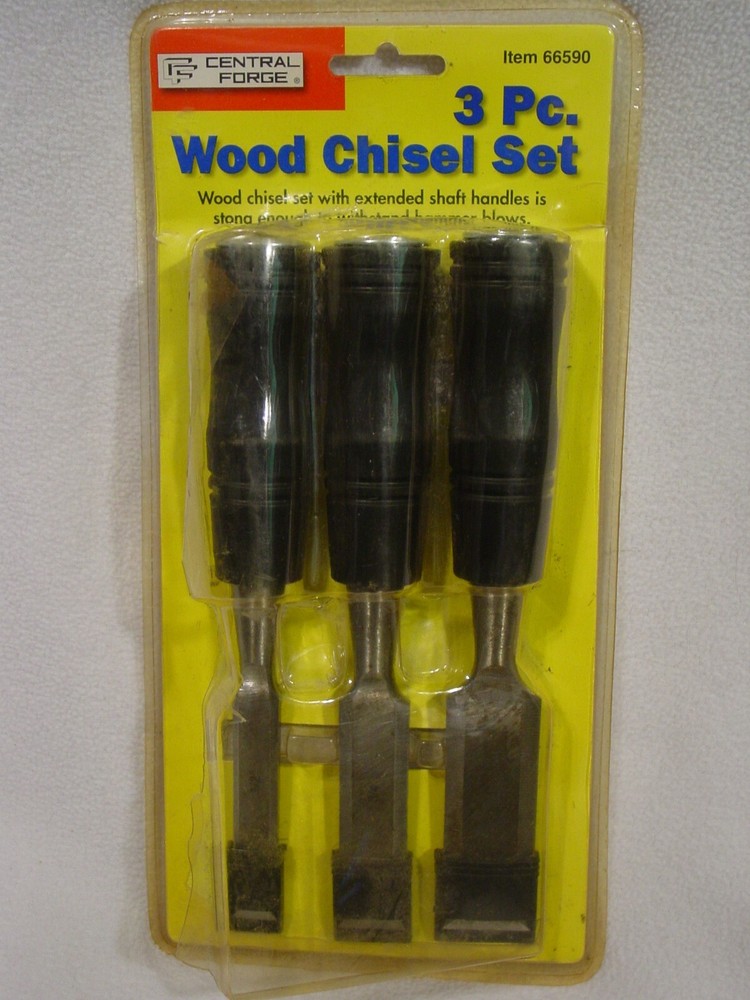 CENTRAL FORGE 3 Piece Wood Chisels Set