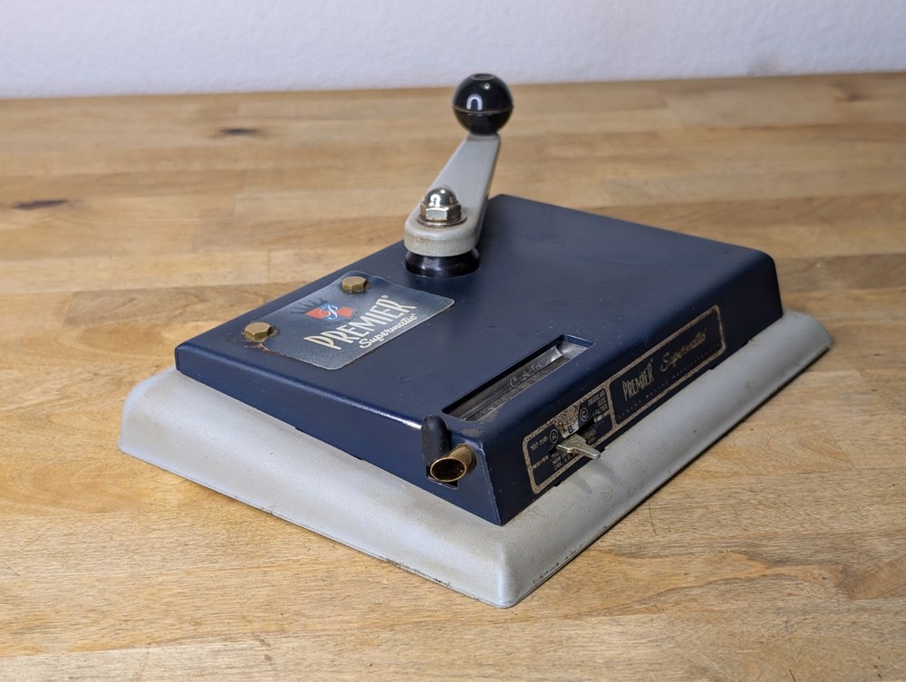 PREMIER Supermatic Cigarette Rolling Injector Machine