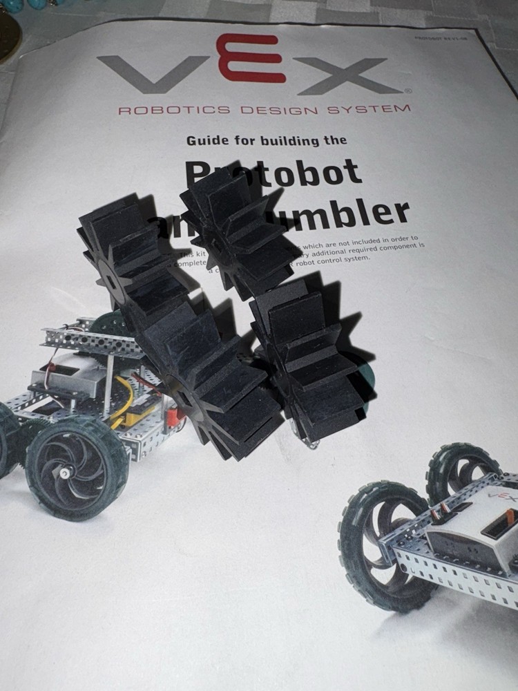 VEX Robotics Intake Rollers Lot Of 4 New