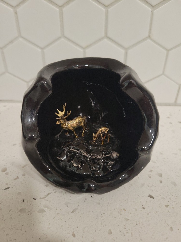 Very Unique Brass Deer Decoration