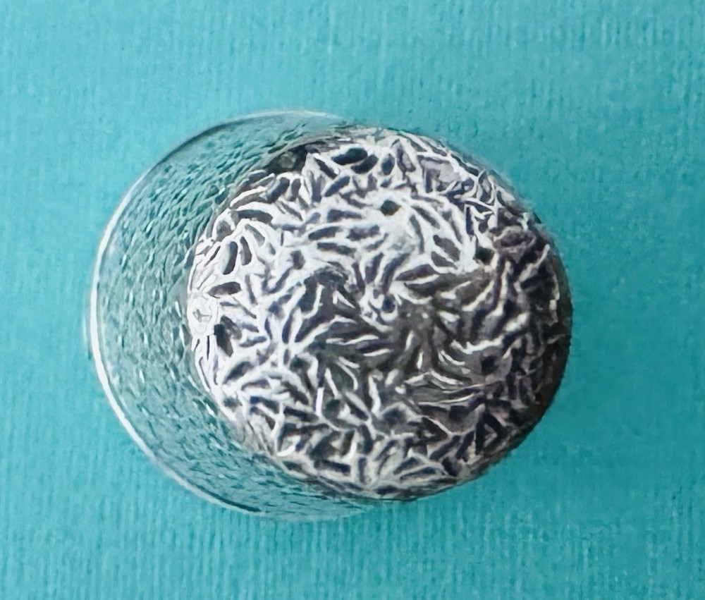 Silver Antique Thimble