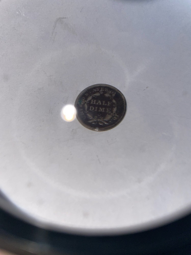 1859- Seated Liberty Half Dime