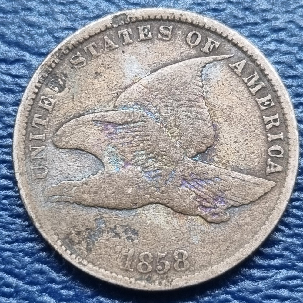 1858 Flying Eagle Cent 1c Better Grade #72921