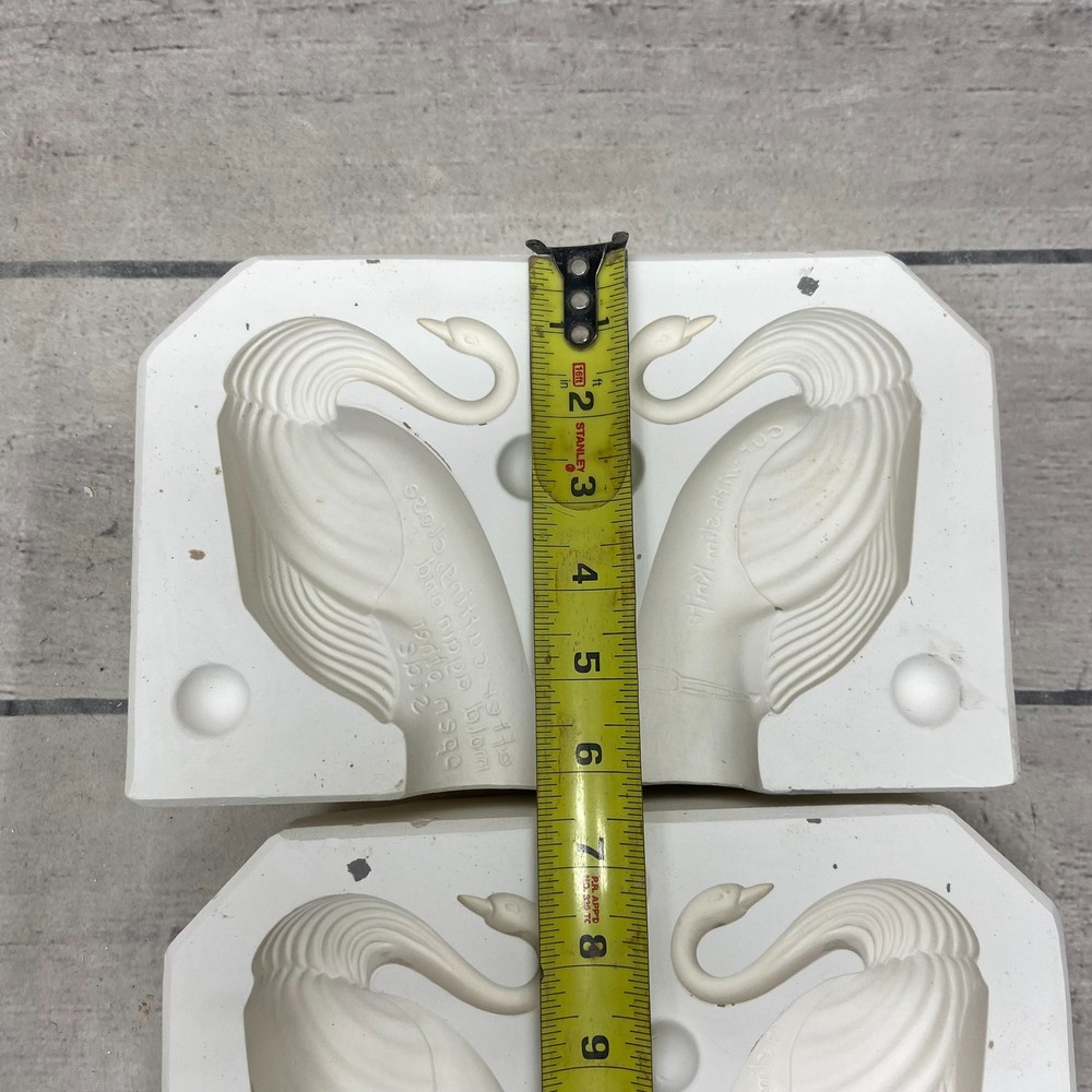 Atlantic Mold Ceramic Casting Mold Double Swan #A1399