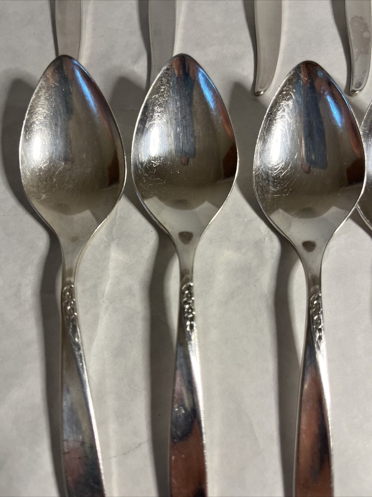Oneida Community Silverplate Flatware Winsome 10 Teaspoons