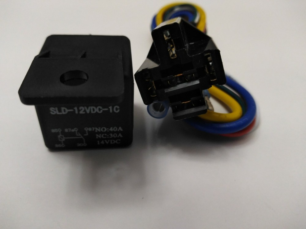 KILL SWITCH-Splice-in 5-Wire Power Starter Disable Kit, with Relay, 18 in.
