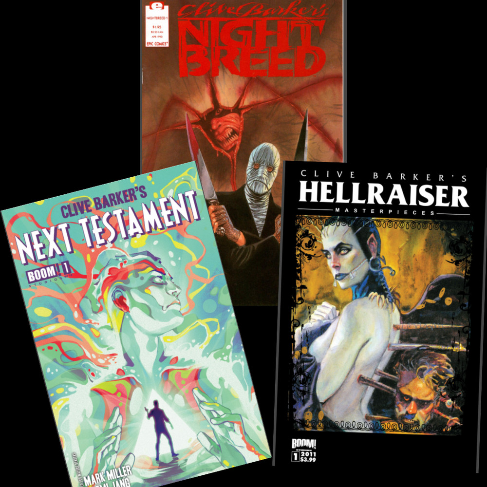 Clive Barker Complete Comic Bundle Novels Digital Collection