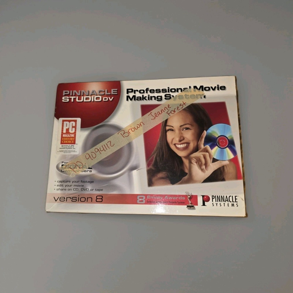 Pinnacle Studio DV Version 8 Professional Movie Making System