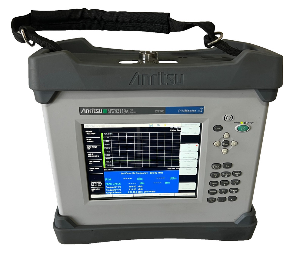 Anritsu MW82119A PIM Master PIM Analyzer LTE 800 with Case