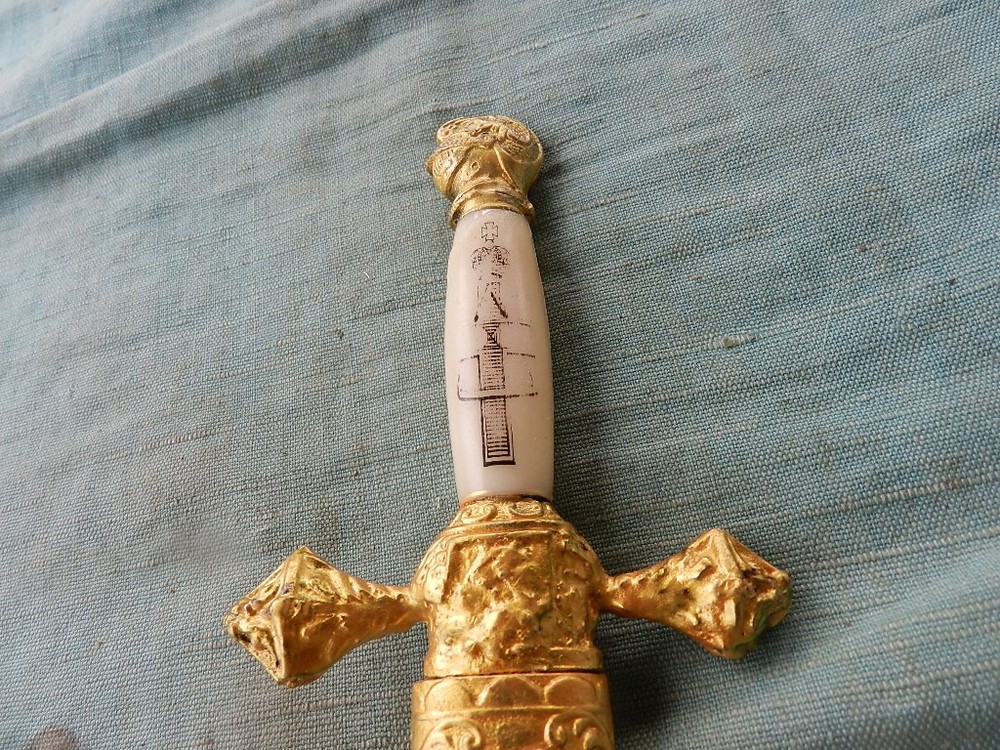 Elaborate Fraternity Dagger