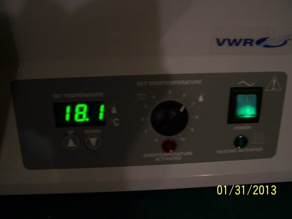 VWR Water Bath Model 1235, Part# 9020916