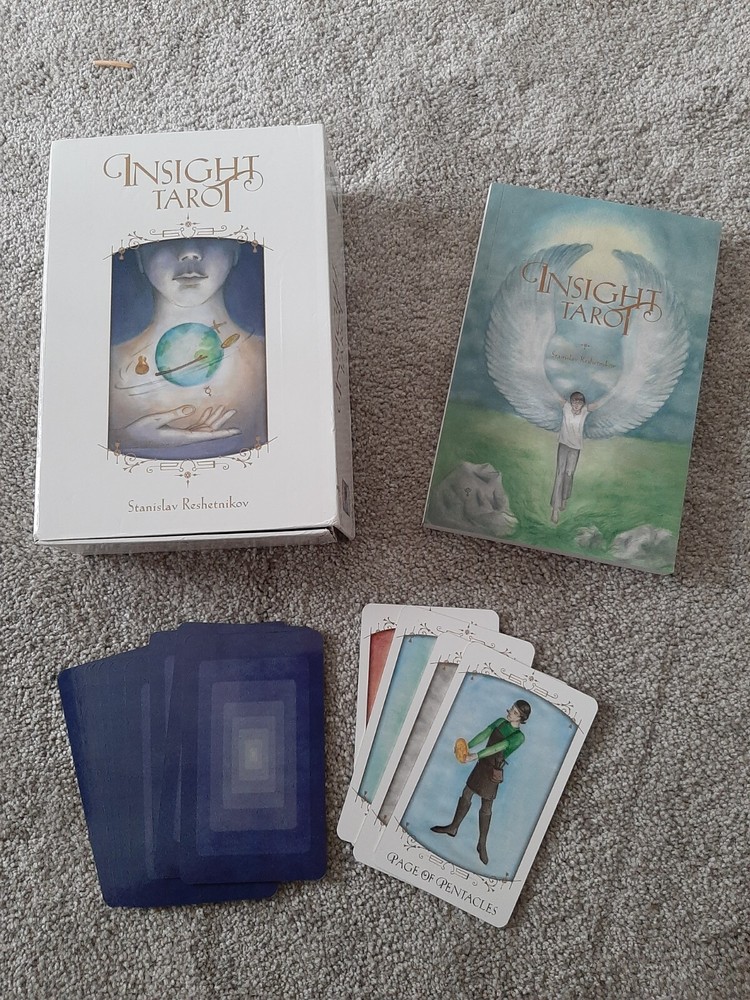 Insight Tarot Cards Deck By Stanislav Reshetnikov with Guidebook