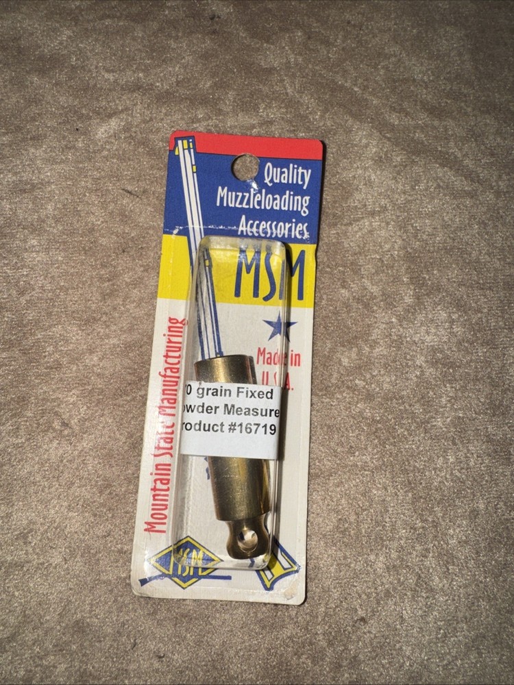 MSM 70 Grain Fixed Powder Measure