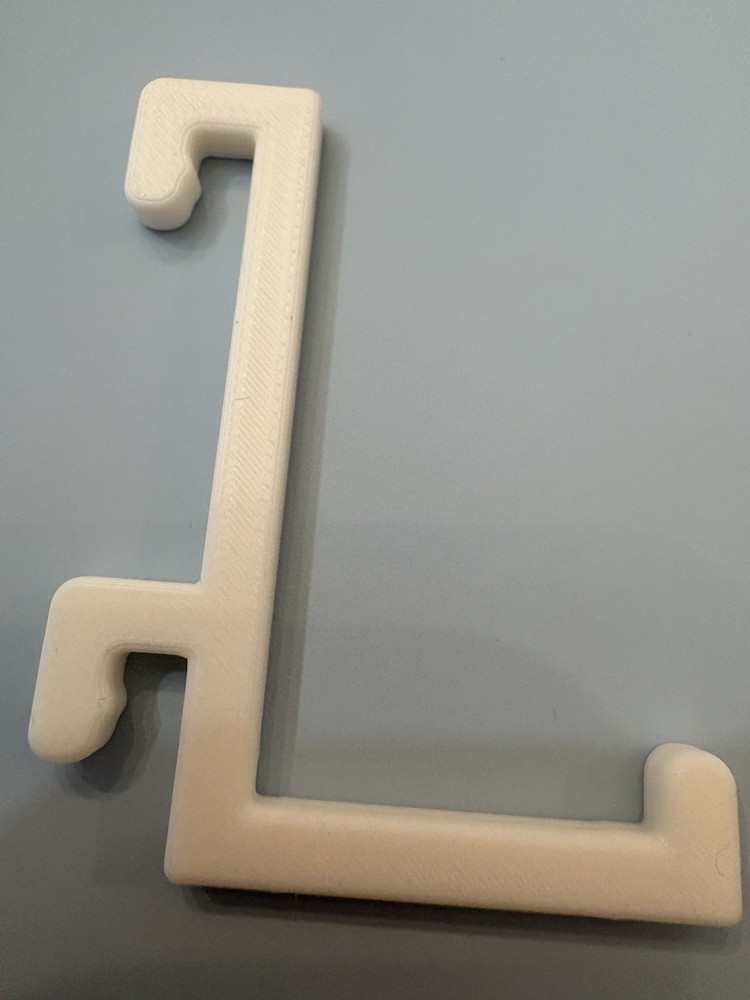 IKEA Skadis Hooks 3 Pack - 3d Printed Pegboard Holder - Strong Organizer Hooks