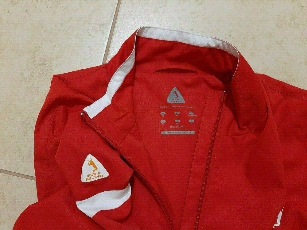 Boris Becker Jacket Tennis Red Special Edition