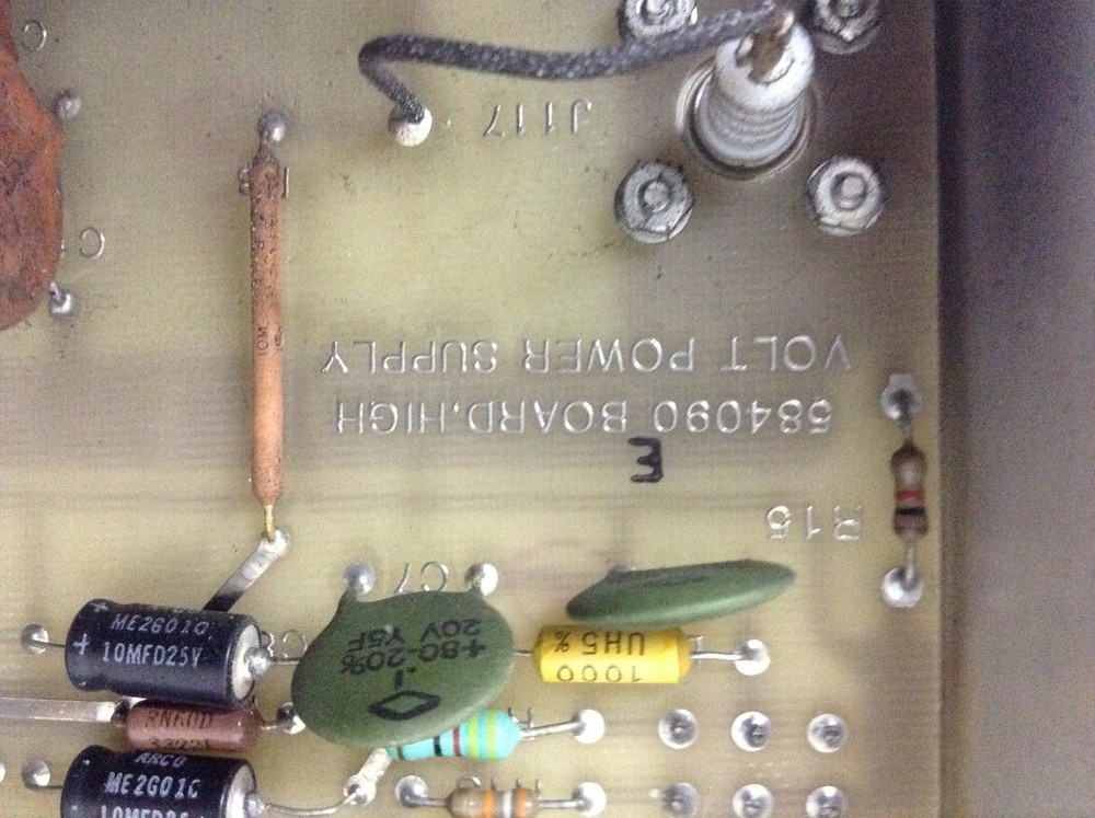 Untested Vintage 584111 High Volt Power Supply