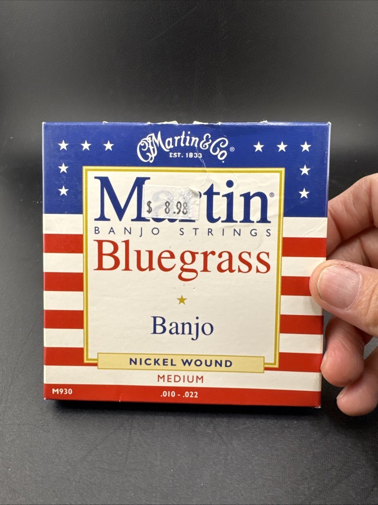 Martin M930 Nickel Wound Light Banjo Strings 📦