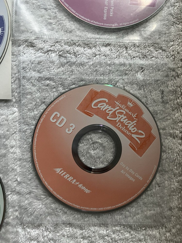 Lot of Hallmark Card Studio Discs