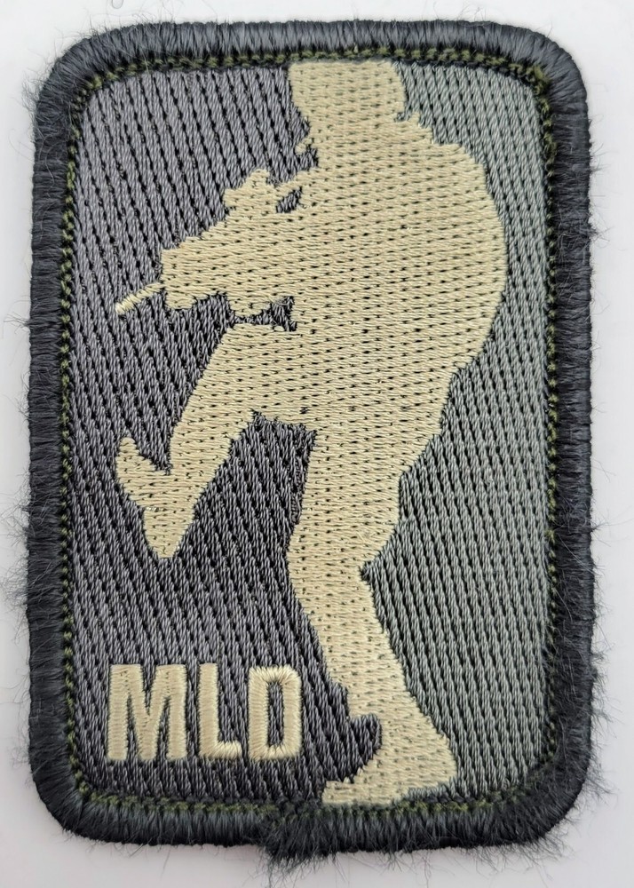 MAJOR LEAGUE DOOR KICKER ACU LIGHT Tactical Embroidered Patch - Hook Backing