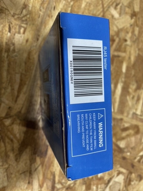 RJ45 NETWORK CABLE TESTER FOR LAN PHONE - WIRE TEST TOOL