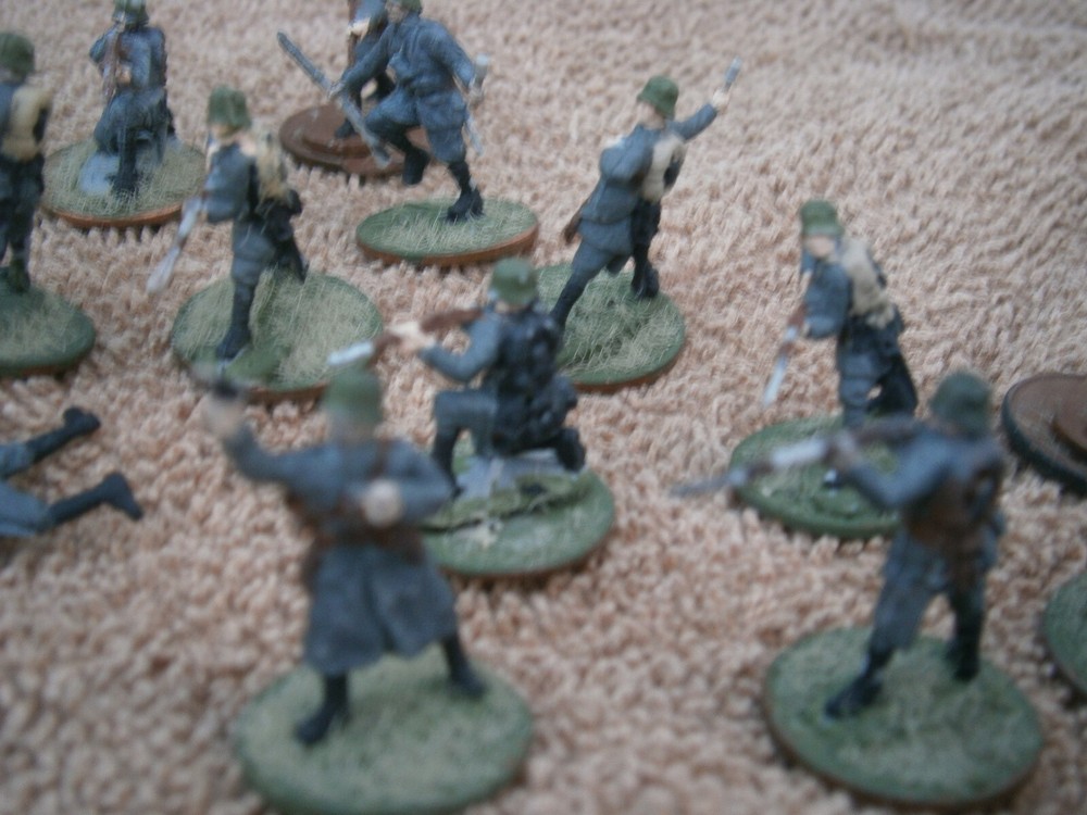 20mm painted WW1 German Infantry x20