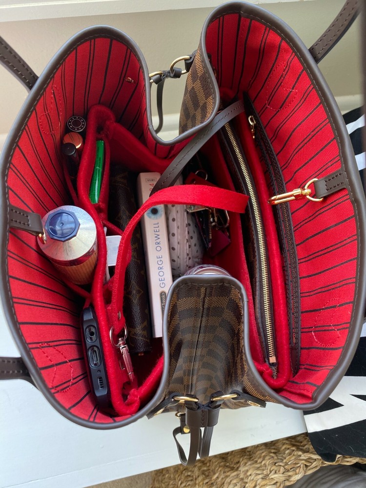 BACK!AlgorithmBag for LV Neverfull GM MM PM Organizer Insert Luxury Liner Shaper