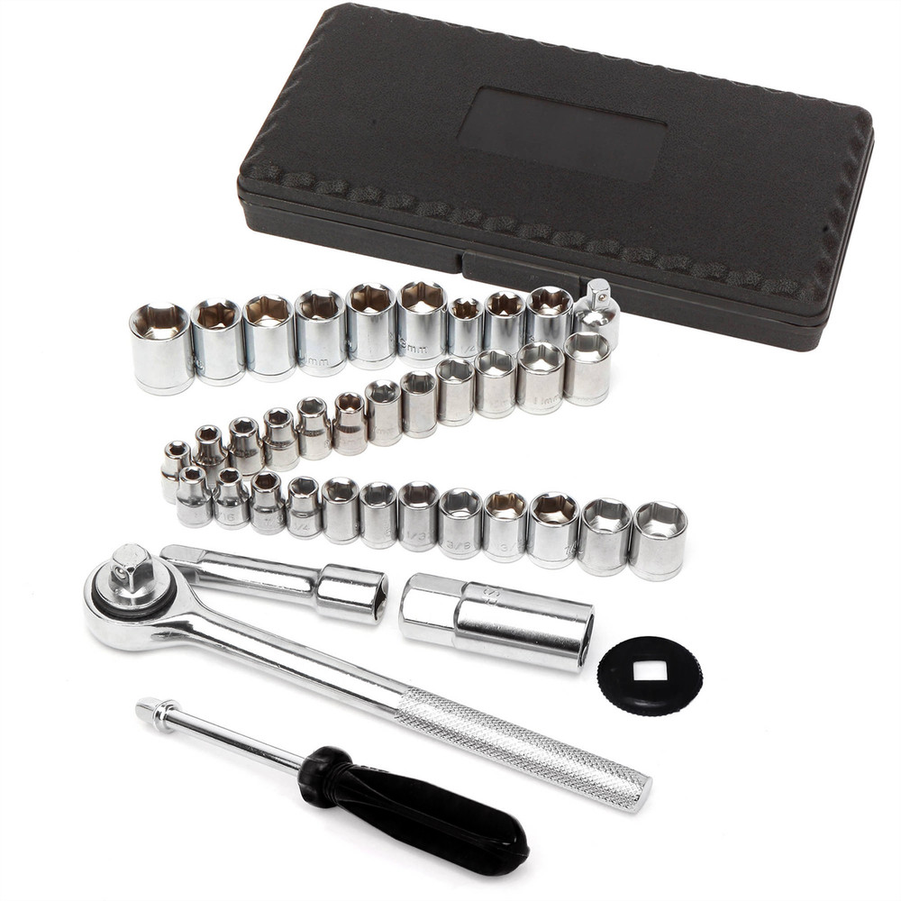 Wilmar Corp. / Performance Tool 40 Piece 1/4" & 3/8" Drive Socket Set