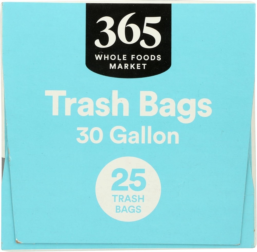 25 Count Flextra 30 Gallon Drawstring Trash Bags - Reliable & Durable Solution