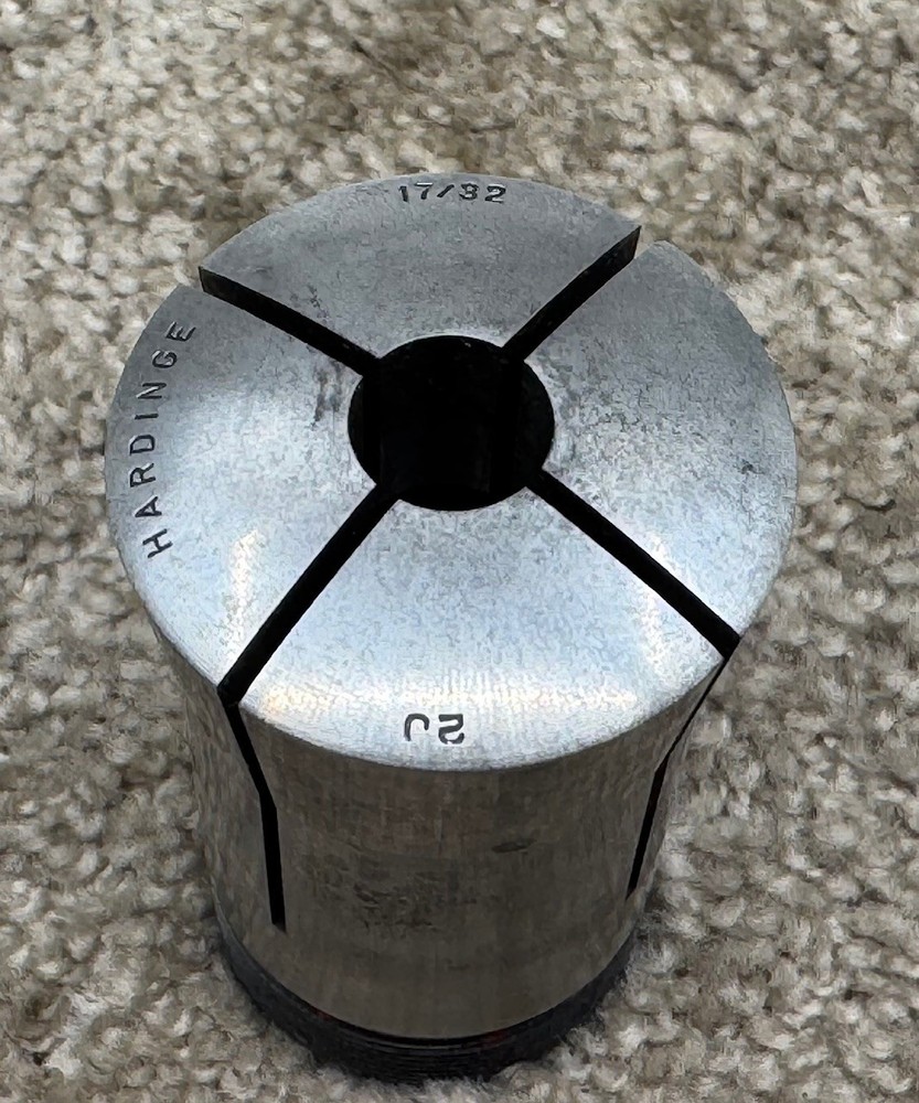 HARDINGE 2J ROUND COLLET - MANY SIZES AVAILABLE IN DROP DOWN MENU
