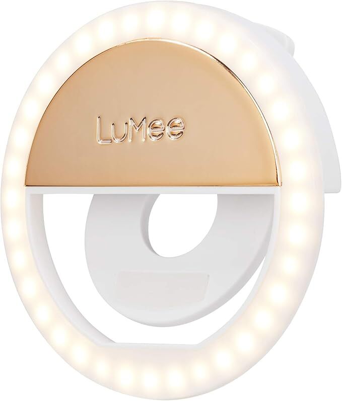 LuMee Studio Led Clip Light Gold/Or