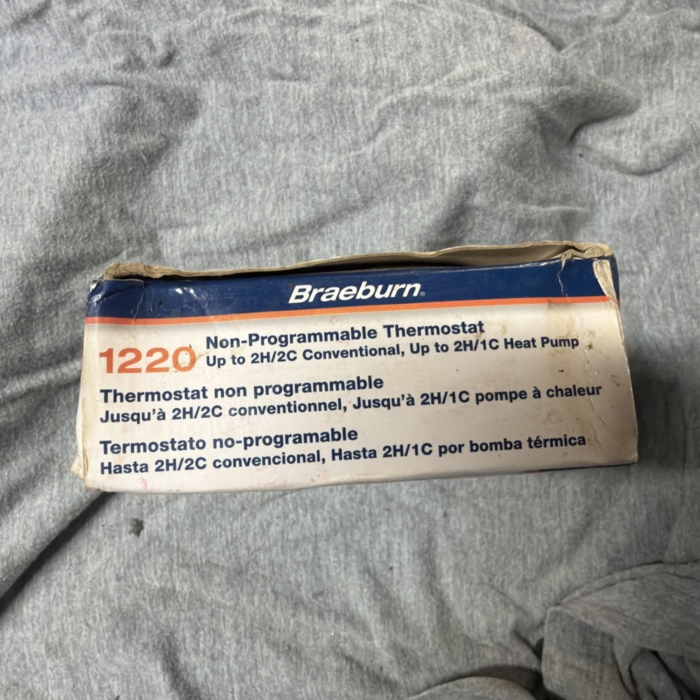 Braeburn 1220 Digital Non-Programmable Thermostat - White