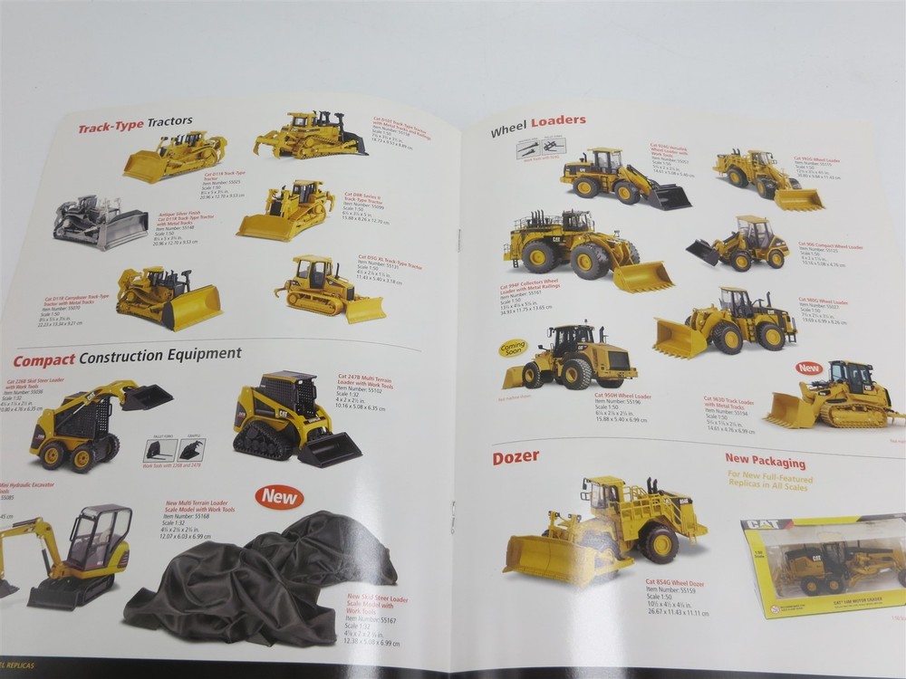 Norscot Catapillar 2007 Die-Cast Scale Model Replicas Catalog