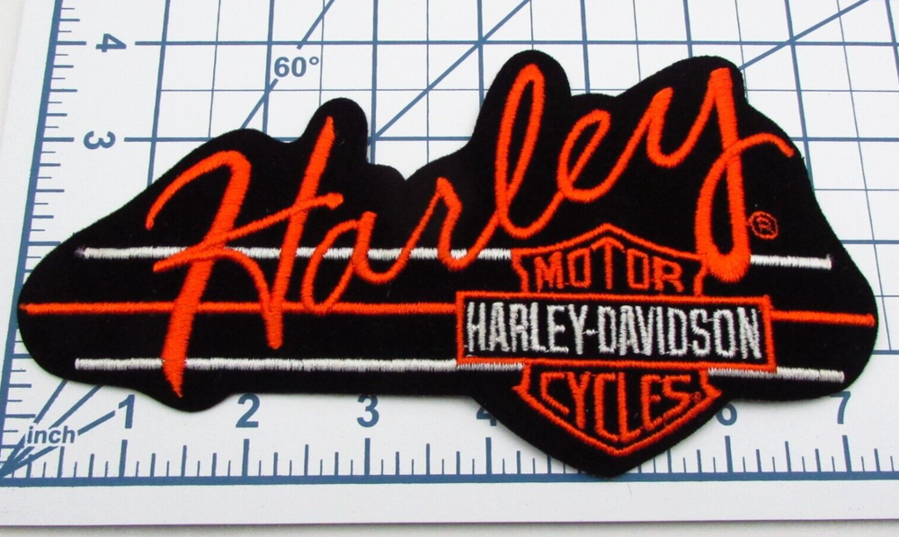 Vintage Authentic Harley Davidson Patch HD ( Bar And Shield )