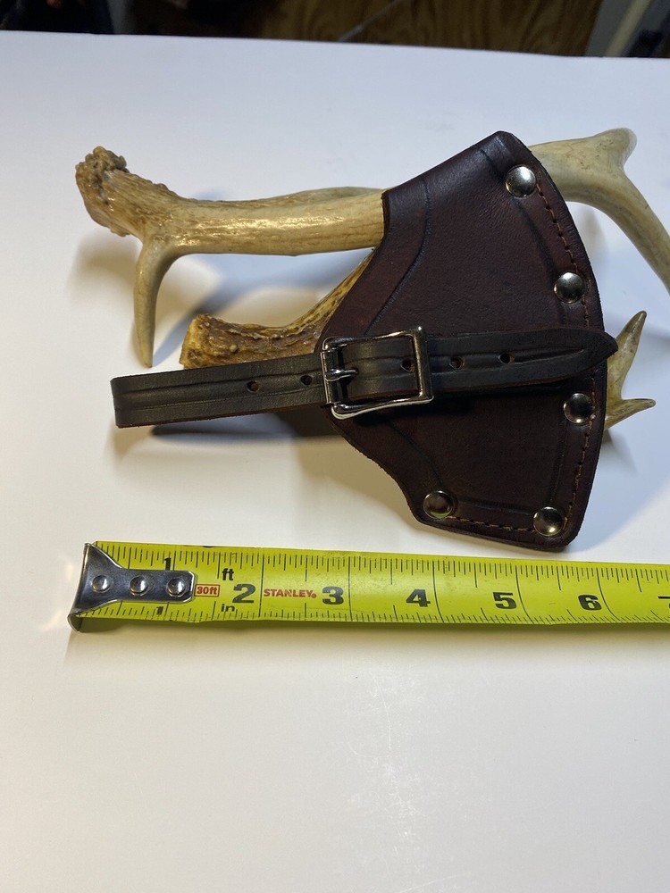 Custom THICK Leather { SMALLER-AXE / HATCHET } cover-USA made!
