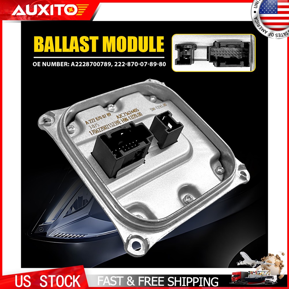 For Mercedes E350 E400 E550 2014-2016 LED Headlight Ballast Module A2228700789