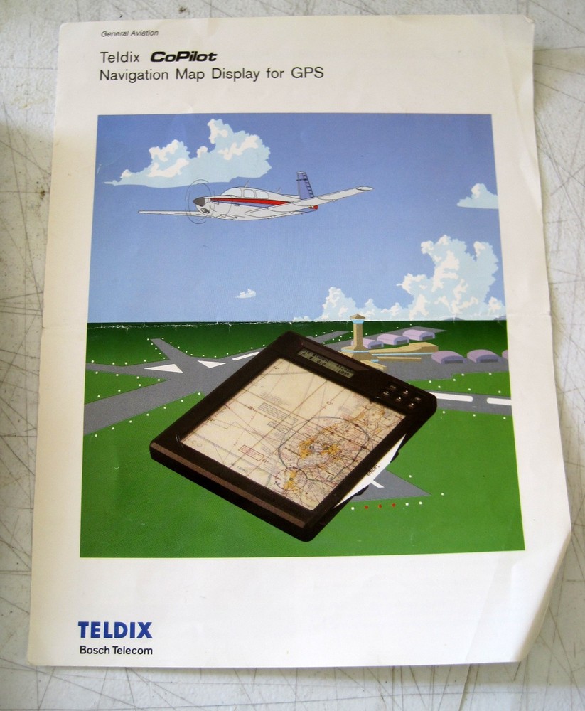 VTG Bosch Teldix CoPilot GPS Receiver and Map System Aviation