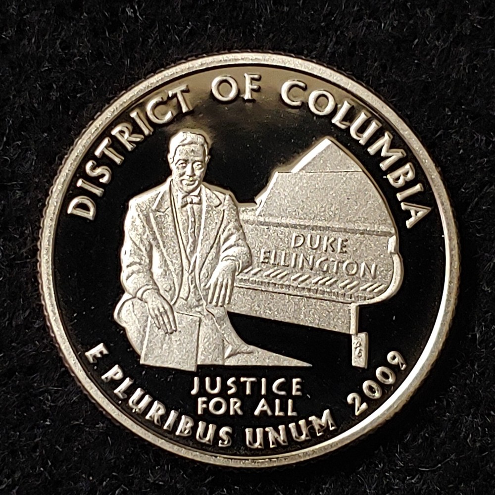 2009-S Washington DC Clad S Proof Quarter uncirculated