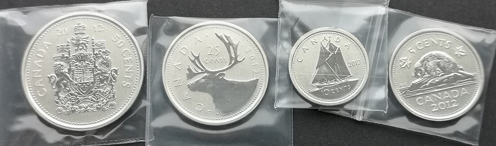 *** CANADA  2012  SPECIMEN  COINS  SET ***
