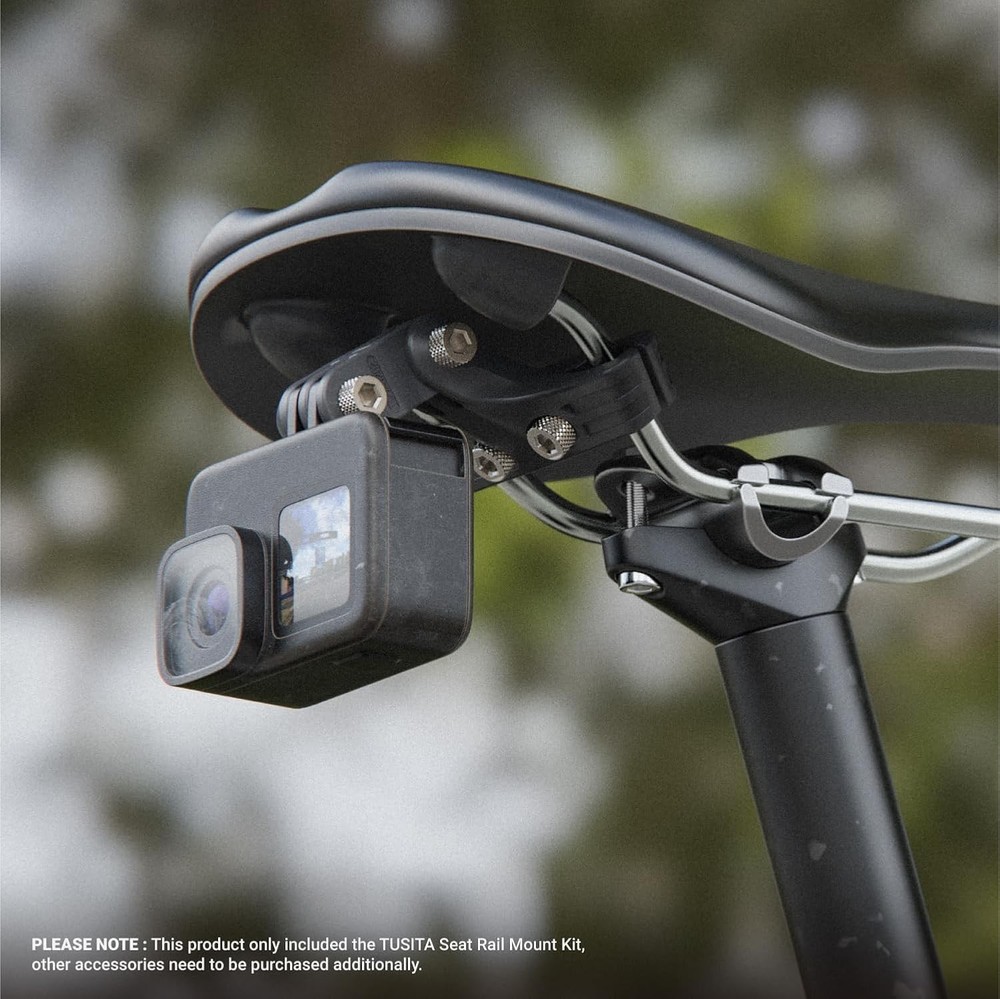 Durable Seat Rail Mount for Garmin Varia Tail Lights - Lightweight & Secure